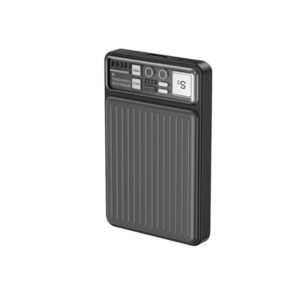 XO PR218 10000mAh Hızlı Şarj MagSafe İle Uyumlu Powerbank, 20W PowerDelivery, 22.5W QuickCharge, 15W Kablosuz Şarj, Gri